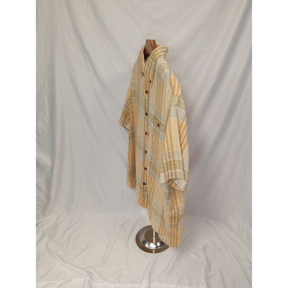 Covington Field and Stream Yellow Red Button Down Collared Shirts Size M - Picture 4 of 15